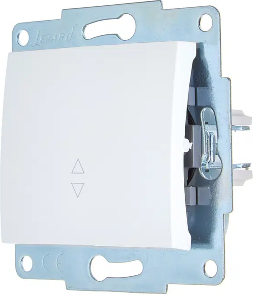 Изображение товара Выключатель Lezard Asti 7081-0202-114 (белый)