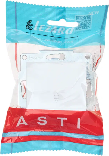 Изображение товара Выключатель Lezard Asti 7081-0202-114 (белый)
