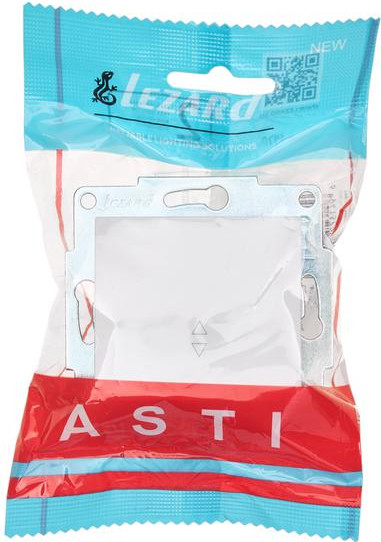 Изображение товара Выключатель Lezard Asti 7081-0288-105 (белый)