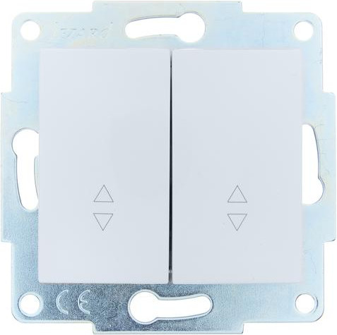 Изображение товара Выключатель Lezard Asti 7081-0288-106 (белый)