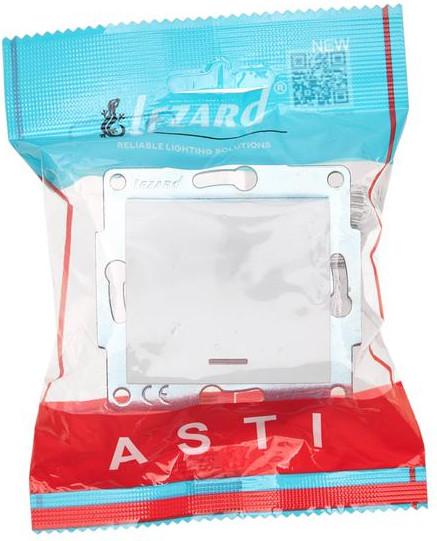 Изображение товара Выключатель Lezard Asti 7081-0288-111 (белый)