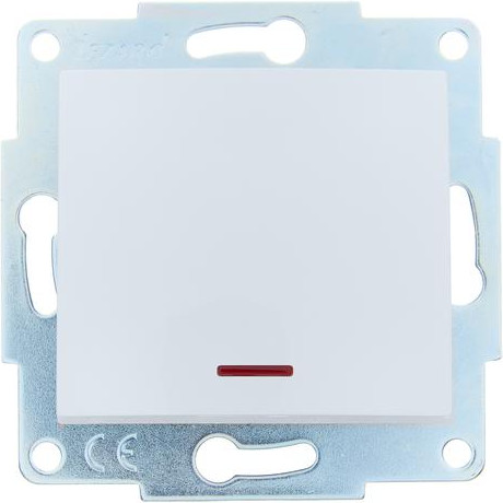 Изображение товара Выключатель Lezard Asti 7081-0288-111 (белый)