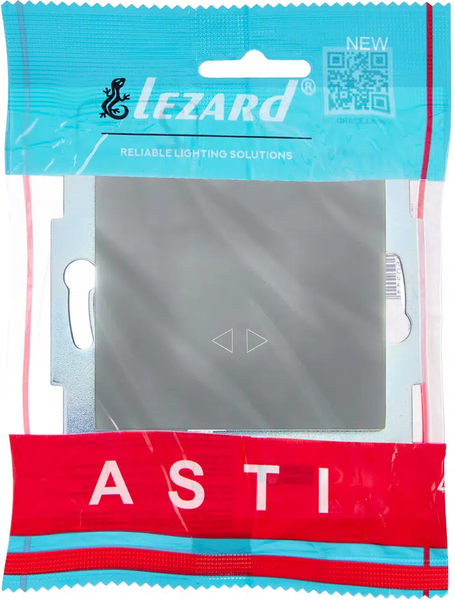 Изображение товара Выключатель Lezard Asti 7081-3588-107 (платина)