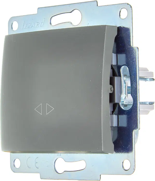 Изображение товара Выключатель Lezard Asti 7081-3588-107 (платина)