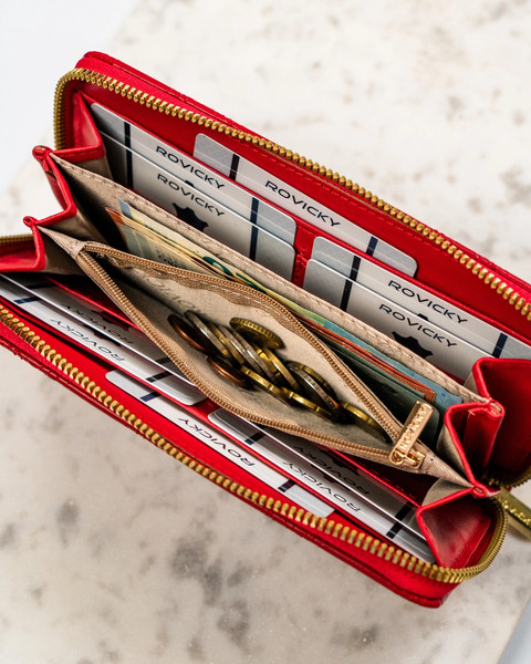 Изображение товара Портмоне Cedar Rovicky / R-PRK-01-DSV (красный)