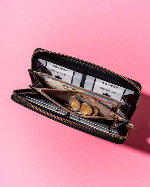 Изображение товара Портмоне Cedar Rovicky / R-PRK-01-F19 (черный)