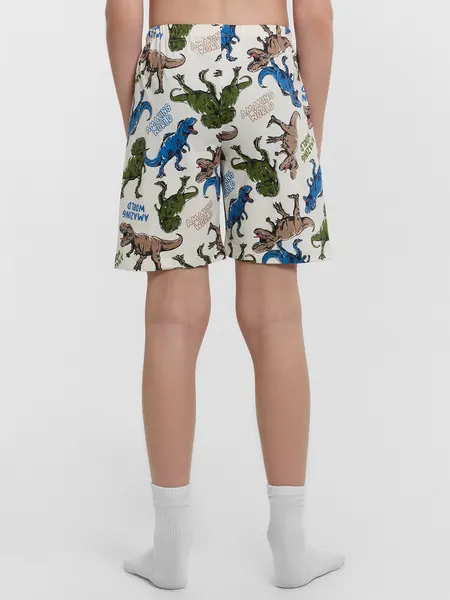 Изображение товара Пижама детская Mark Formelle 563318 (р.110-56, динозавры на молочном)