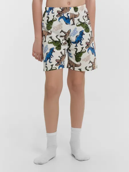 Изображение товара Пижама детская Mark Formelle 563318 (р.134-68, динозавры на молочном)