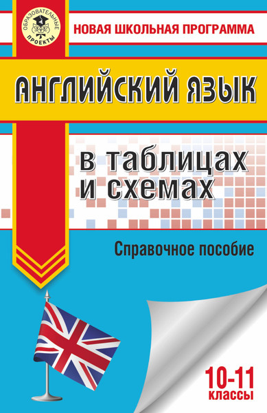 Изображение товара Учебное пособие АСТ ЕГЭ. Английский язык в таблицах и схемах. 10-11 классы (Терентьева Ольга)