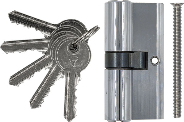 Изображение товара Цилиндровый механизм замка Remocolor 60мм CP / 70-1-560