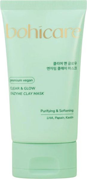 Изображение товара Маска для лица кремовая Bohicare Clear & Glow enzyme clay mask (100мл)