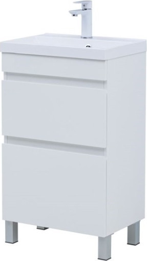 Изображение товара Тумба под умывальник Aquanet Нота New 50 / 344138 (белый глянец)