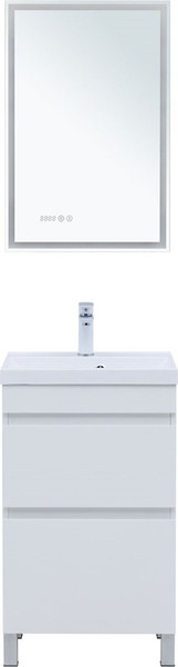 Изображение товара Тумба под умывальник Aquanet Нота New 50 / 344138 (белый глянец)