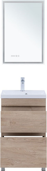 Изображение товара Тумба под умывальник Aquanet Нота New 50 / 344137 (дуб светлый)