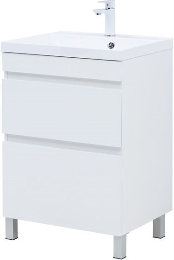Изображение товара Тумба под умывальник Aquanet Нота New 58 / 344141 (белый глянец)