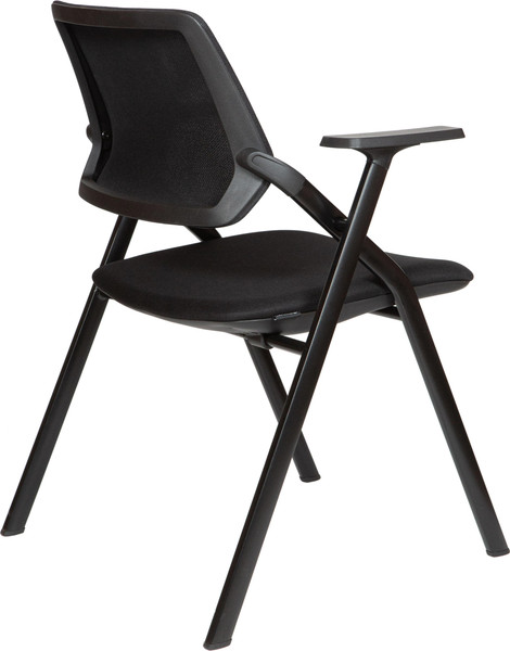 Изображение товара Стул офисный Norden Step / HY-815B (пластик, черный/сетка, черный/ткань, черный)