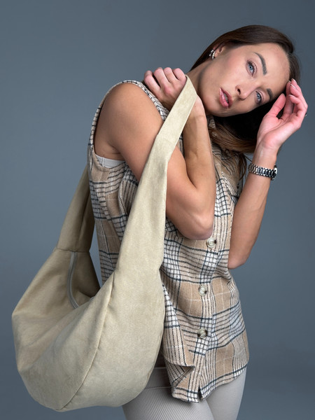 Изображение товара Сумка MT.Style Dolly Velour (бежевый)