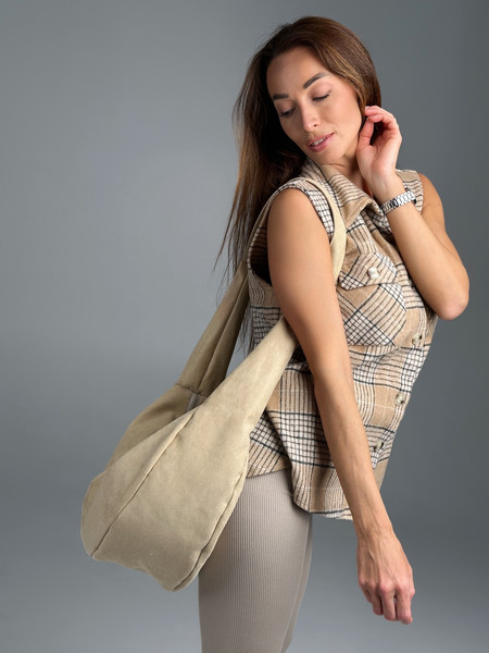 Изображение товара Сумка MT.Style Dolly Velour (бежевый)