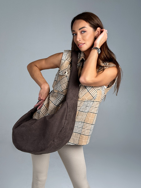 Изображение товара Сумка MT.Style Dolly Velour (коричневый)