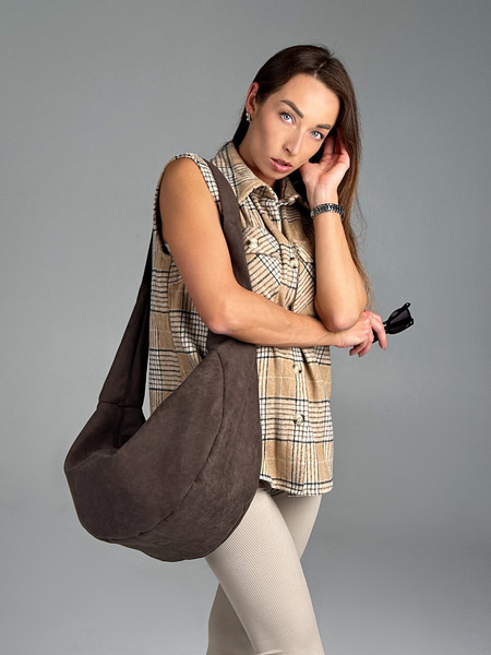 Изображение товара Сумка MT.Style Dolly Velour (коричневый)