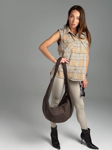 Изображение товара Сумка MT.Style Dolly Velour (коричневый)