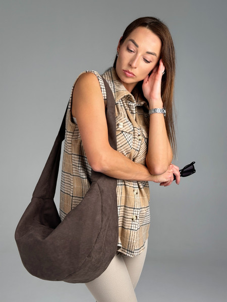 Изображение товара Сумка MT.Style Dolly Velour (коричневый)