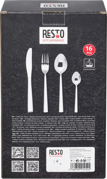 Изображение товара Набор столовых приборов Resto 95450