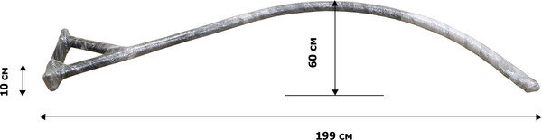 Изображение товара Кресло подвесное Garden Story Ривьера / D24-МТ2025 (черный/бежевый/коричневый)