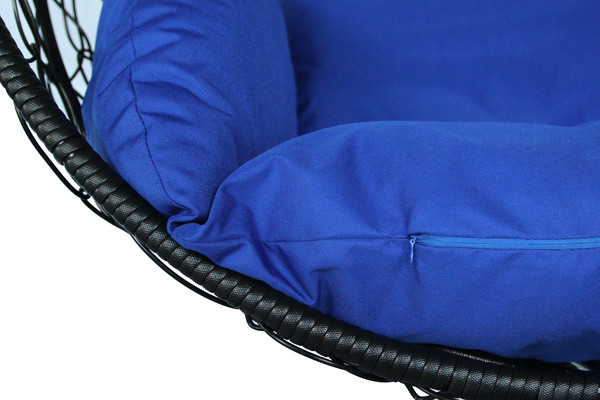 Изображение товара Кресло подвесное Garden Story Сфера Лайт / BG1515 (черный/синий)