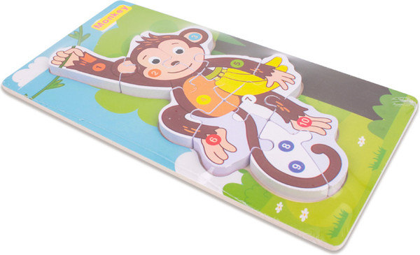 Изображение товара Развивающая игра Darvish Вкладыш-пазл. Monkey / SR-T-3707-6