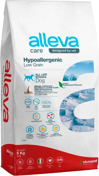 Изображение товара Сухой ветеринарный корм для собак Alleva Care Hypoallergenic / P10267 (5кг)