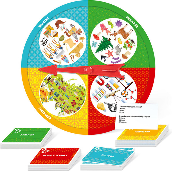 Изображение товара Настольная игра Darvish Викторина все обо всем / SR-T-4154