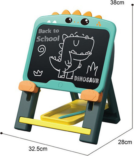 Изображение товара Мольберт детский Labalu Artist Динозаврик QL365206 (зеленый)