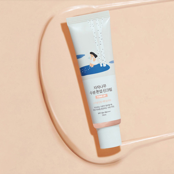 Изображение товара Крем солнцезащитный Round Lab Birch Juice Moisturizing Tone-Up Sunscreen SPF50+ PA++++ (50мл)