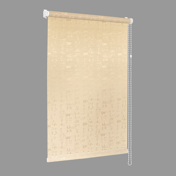 Изображение товара Рулонная штора Delfa Сантайм Азия СРШ-03Д 25101 (200x170, бежевый)