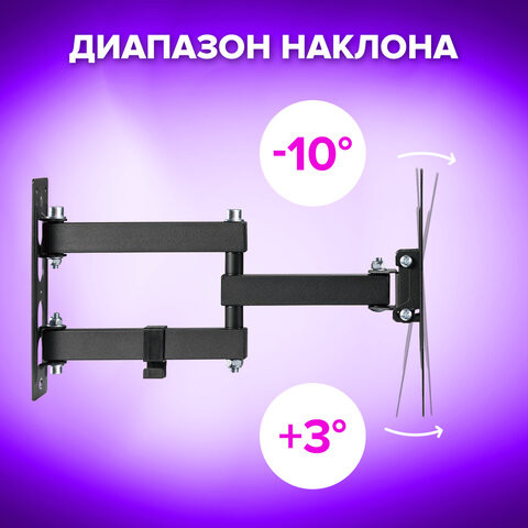 Изображение товара Кронштейн для телевизора Sonnen 455947 (100x100-200x200)
