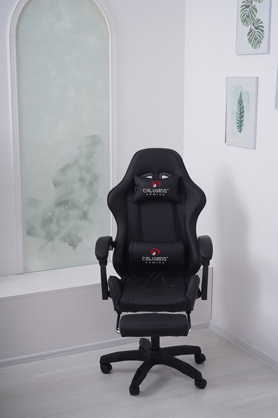 Изображение товара Кресло геймерское Calviano 1584 (черный, PU)