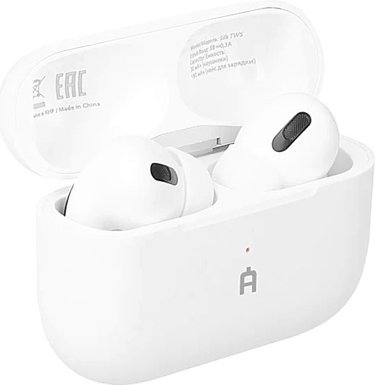 Изображение товара Беспроводные наушники AlterAcs Silk TWS (белый)