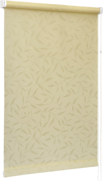 Изображение товара Рулонная штора Delfa Сантайм Жаккард Оливия СРШ-03Д 8262 (180x170, кремовый)