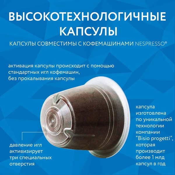 Изображение товара Кофе в капсулах Veronese Ice-Cream Пломбир (10шт)