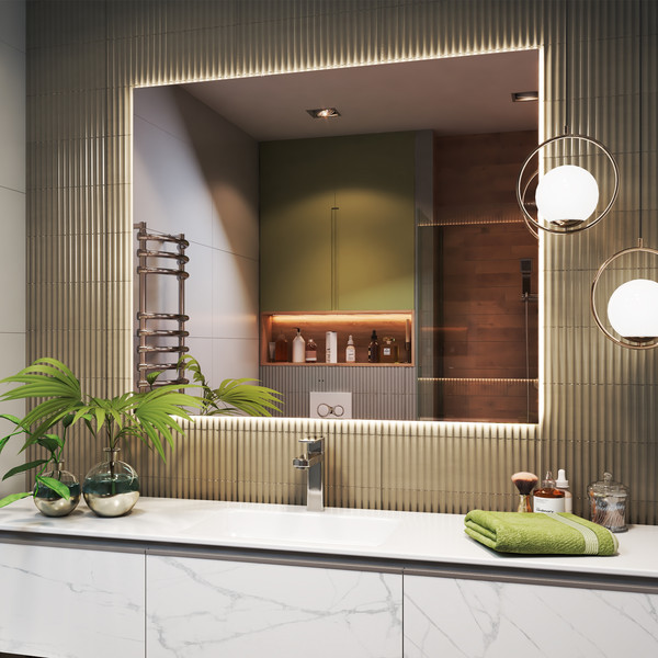 Изображение товара Зеркало Vigo Quadro Comfort 1200