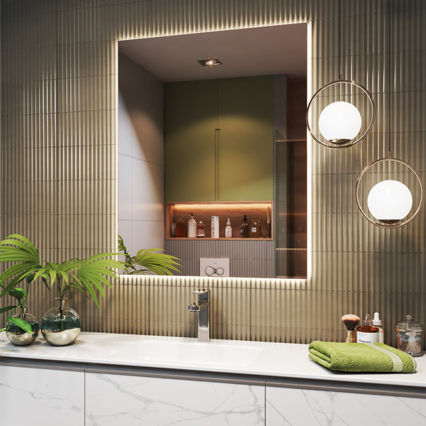 Изображение товара Зеркало Vigo Quadro Comfort 800