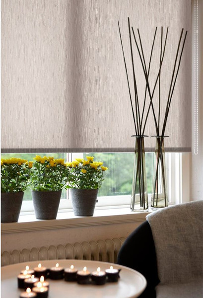 Изображение товара Рулонная штора Delfa Сантайм Натур СРШ-03Д 2281 (140x170, коричневый)