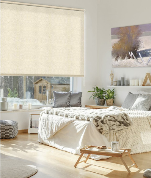 Изображение товара Рулонная штора Delfa Сантайм Натур СРШ-03Д 28305 (150x170, лен)