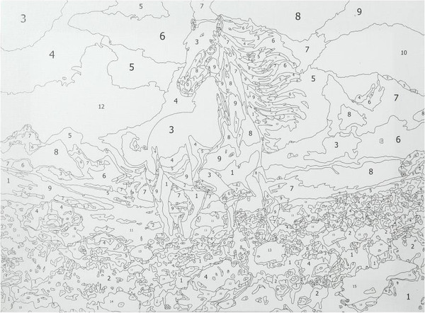 Изображение товара Картина по номерам MultiArt CANV22X30-118469
