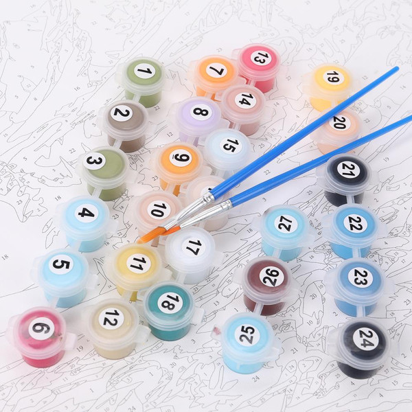 Изображение товара Картина по номерам MultiArt Ручей / CANV40X50-117541