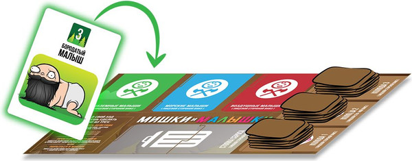 Изображение товара Настольная игра Мир Хобби Мишки и малышки / 915783