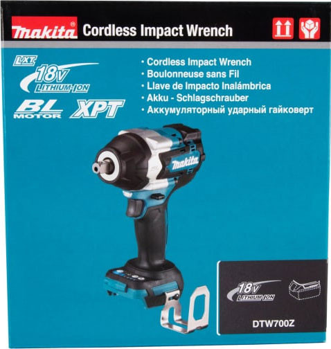 Изображение товара Профессиональный гайковерт Makita DTW700RT1J