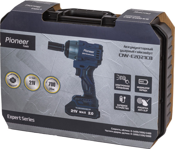Изображение товара Аккумуляторный гайковерт Pioneer CIW-E2021CB