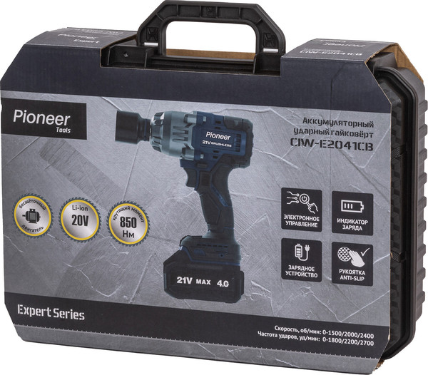 Изображение товара Аккумуляторный гайковерт Pioneer CIW-E2041CB